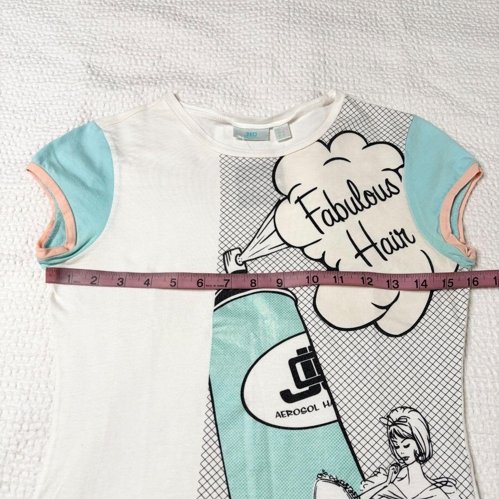 JLO "fabulous hair" graphic baby tee - Picture 4 of 5